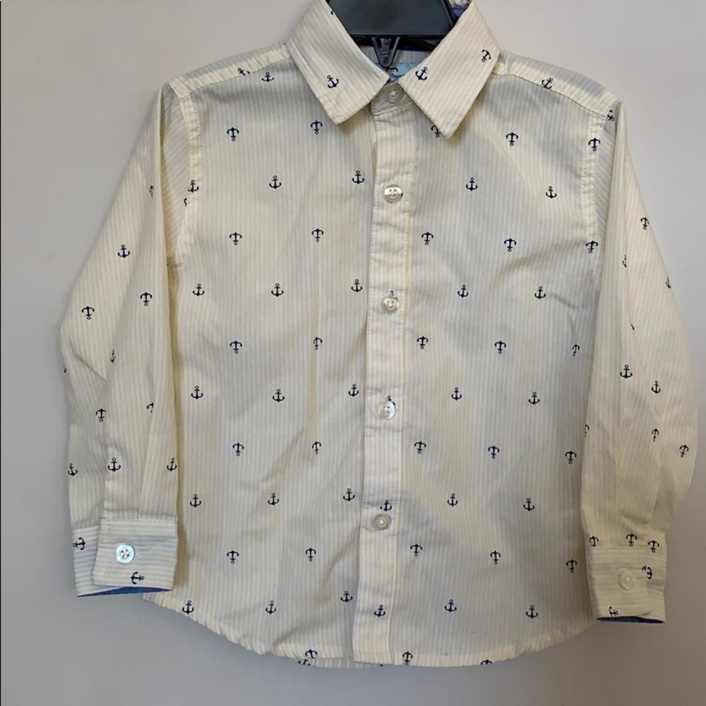 Class Club Toddler Boys Long-Sleeve Stripes Shirt